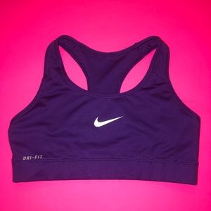 Purple Nike Sports Bra